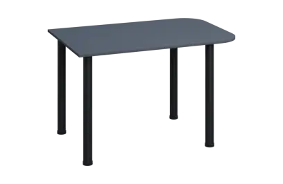 EJH 2 - 120 přístavba jednací, kovová podnož černá, deska 25 mm, antracit